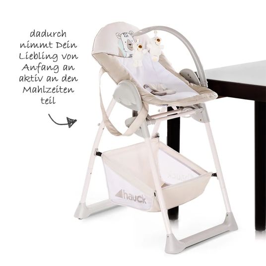 Hauck Seggiolone e lettino per bambini dalla nascita - Set neonato Sit'n Relax - Amico