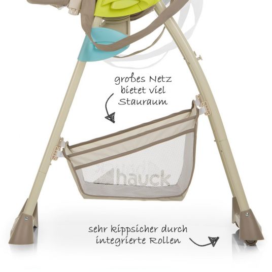 Hauck Hochstuhl Sitn Relax - Multi Dots Sand