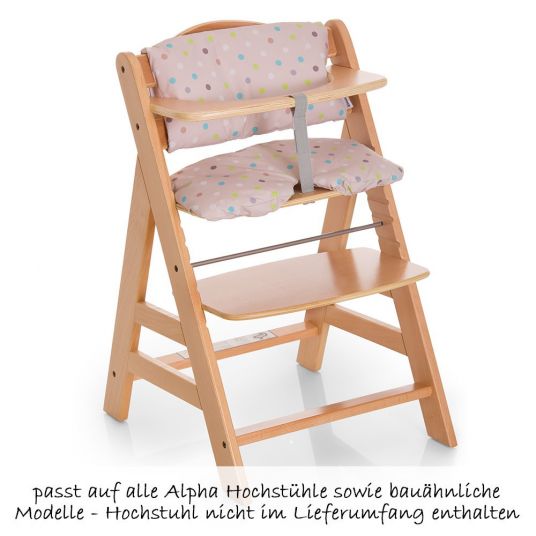 Hauck Highchair support Basic - Multi Dots Sand