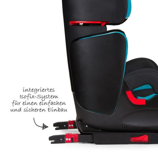 Hauck Kindersitz Bodyguard Plus mit Isofix - Black Aqua