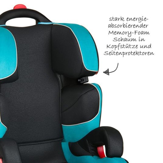 Hauck Child seat Bodyguard Plus with Isofix - Black Aqua