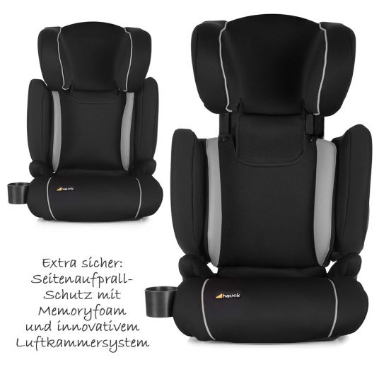 Hauck Child seat Bodyguard Pro incl. Isofix - Black Grey