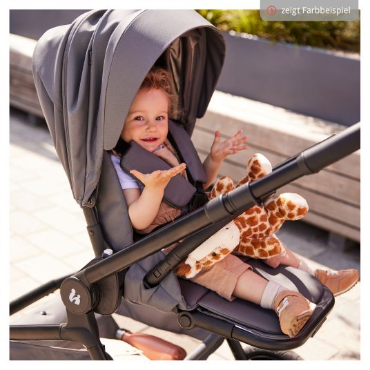 Hauck Kombi-Kinderwagen Move N Care Set - inkl. Babywanne und Sportsitz - Mocha