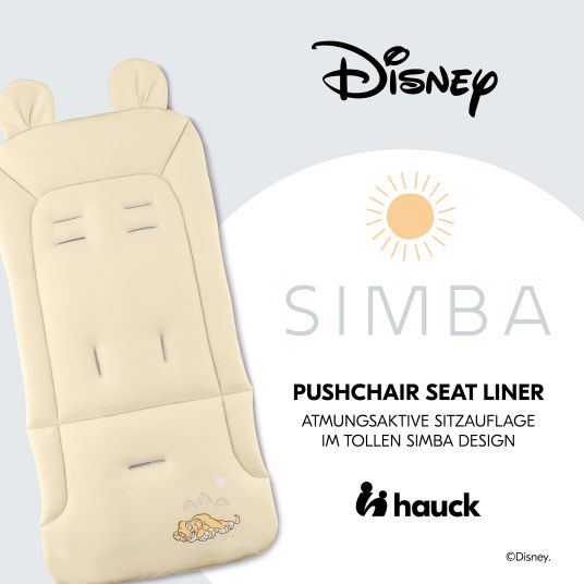 Hauck Comfort seat pad for buggy and baby carriage - Disney - Simba