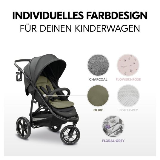 Hauck Komfort Sitzauflage für Buggy und Kinderwagen - Olive