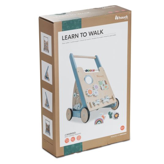 Hauck Carrello per imparare a camminare / carrello di smistamento Imparare a camminare - con tanti giochi di abilità motoria