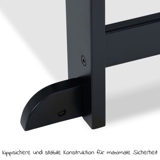 Hauck Lernturm / Kinderstuhl für Küche - Learn N Explore - Black
