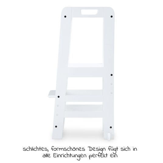 Hauck Learning tower / high chair for kitchen - Learn N Explore - White