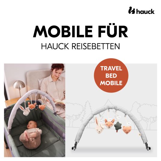 Hauck Mobile for travel bed Travel Bed Mobile - Forest