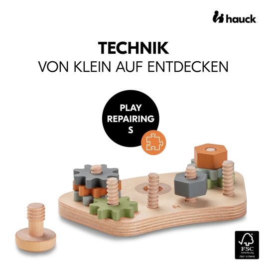 Hauck Play Tray game Repairing gears & nuts for high chair Alpha+, Beta+ & Arketa