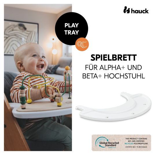 Hauck Play tray base (without games) for Alpha & Beta high chair