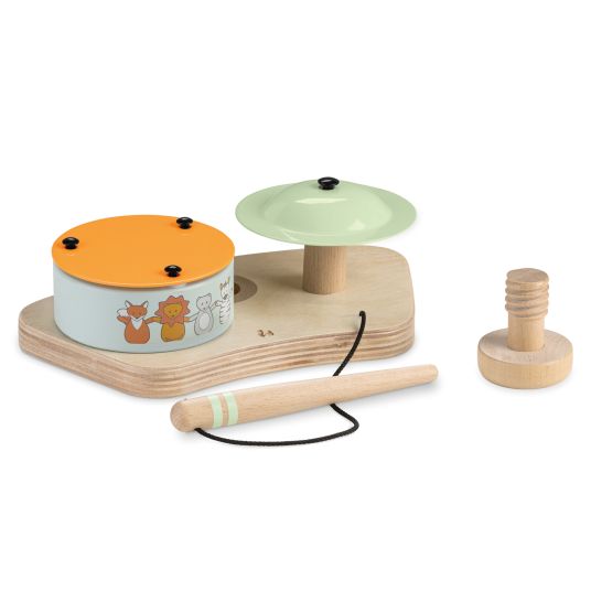 Hauck Play Tray game Play Drums S - for high chair Alpha+, Beta+ & Arketa - Musical instruments