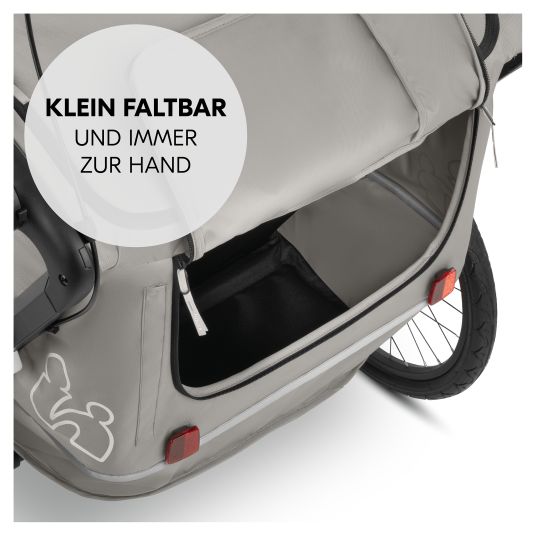 Hauck Regenschutz für Fahrradanhänger Bike N Walk Duo Raincover