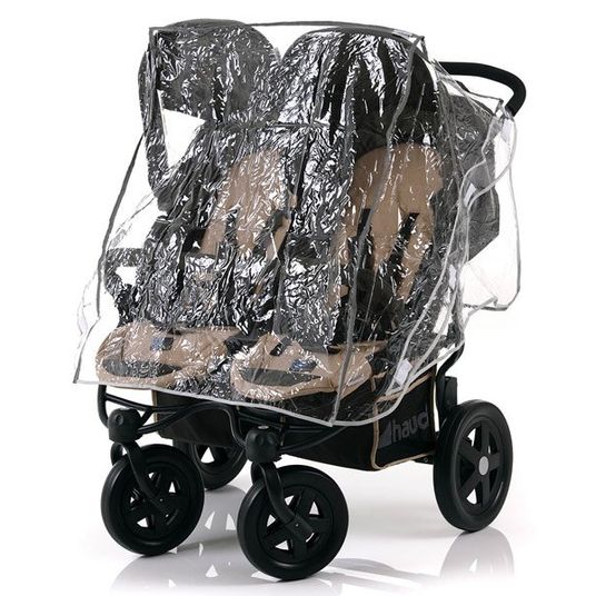 Hauck Rain protection for sibling carriages