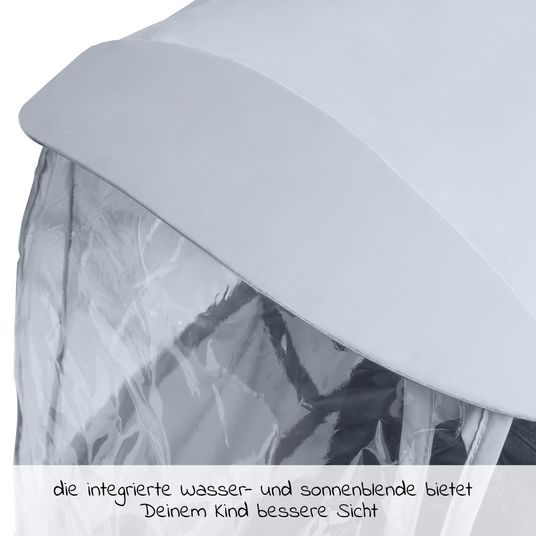 Hauck Regenschutz für Walk N Care Kinderwagen