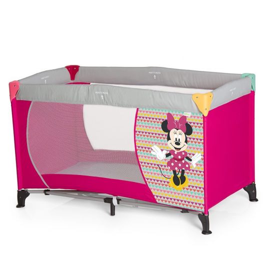 Hauck Reisebett Dream'n Play - Disney - Minnie Geo Pink