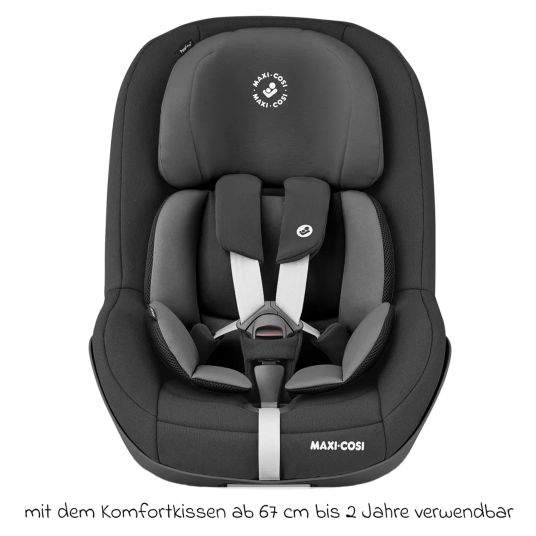 Hauck Reisebuggy & Sportwagen Travel N Care mit Liegefunktion, nur 6,8 kg (bis 22 kg belastbar) inkl. Reboarder Pearl Pro 2 - Black