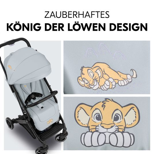 Hauck Reisebuggy & Sportwagen Travel N Care mit Liegefunktion, nur 6,8 kg (bis 22 kg belastbar) - Simba