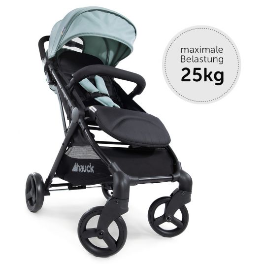 Hauck Travel buggy Sunny (foldable with one hand, loadable up to 25 kg) - Mint-Black