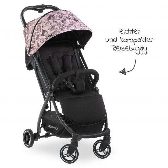 Hauck Travel buggy Swift X with one-hand autofold and carrying strap (only 6.3 kg) - incl. comfort top - Disney - Bambi