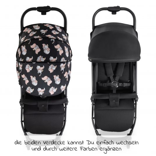 Hauck Travel buggy Swift X with one-hand autofold and carrying strap (only 6.3 kg) - incl. comfort top - Disney - Dumbo