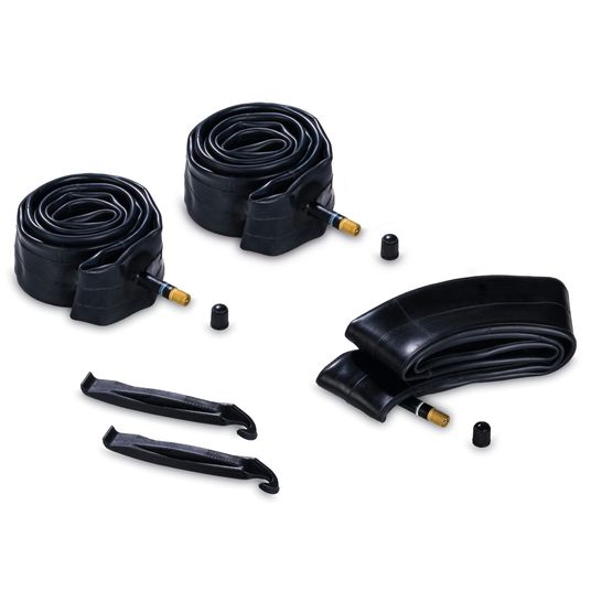 Hauck Air wheel repair set for baby carriages (2x inner tube 16 inch + 1x inner tube 12 inch + tire lever)