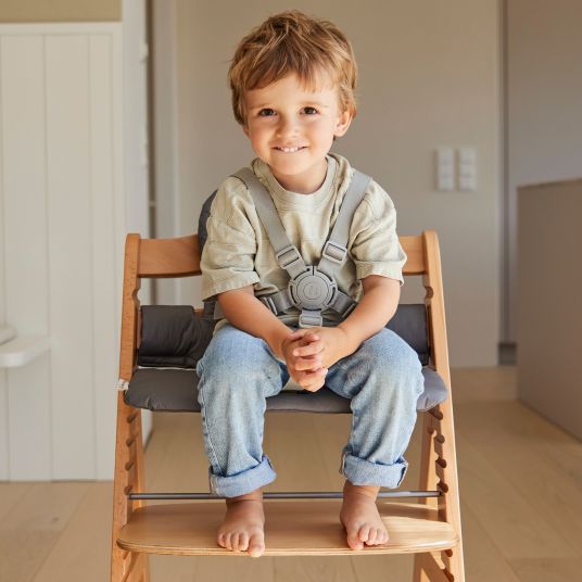 Hauck Sitzissen / Hochstuhlauflage für Highchair Baby Seat - Dark Grey