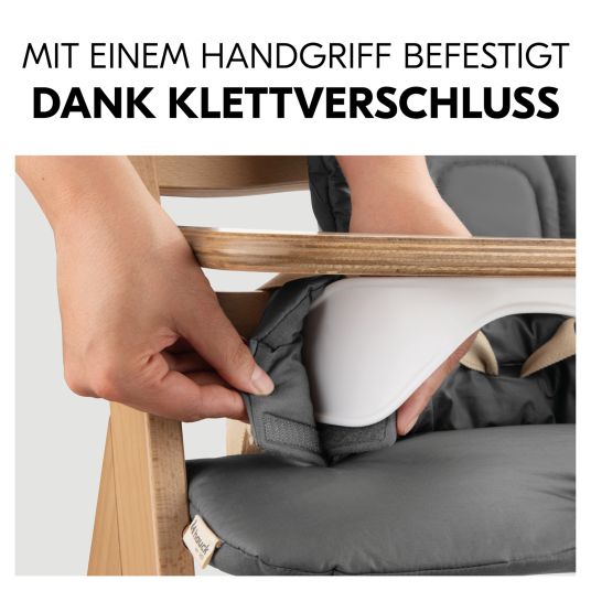 Hauck Sitzissen / Hochstuhlauflage für Highchair Baby Seat - Dark Grey