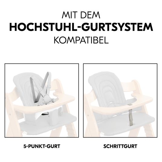 Hauck Sitzissen / Hochstuhlauflage für Highchair Baby Seat - Dark Grey