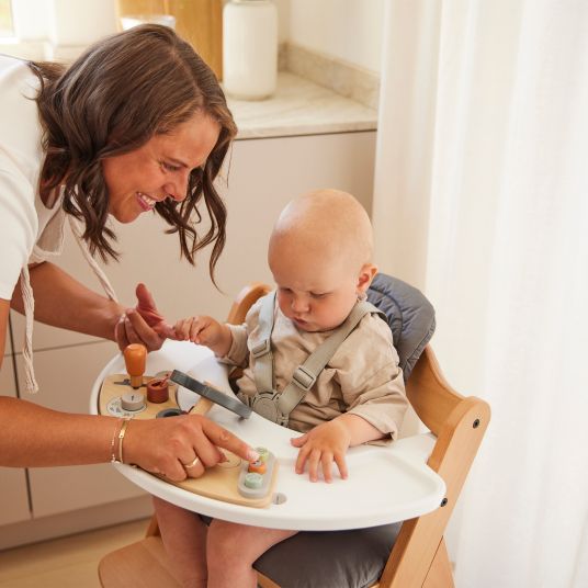 Hauck Sitzissen / Hochstuhlauflage für Highchair Baby Seat - Dark Grey