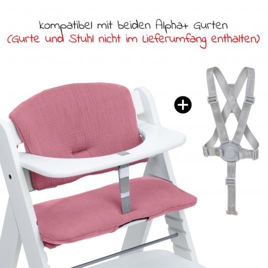 Hauck Seat Cushion / Highchair Pad for Alpha Plus Highchair - Berry
