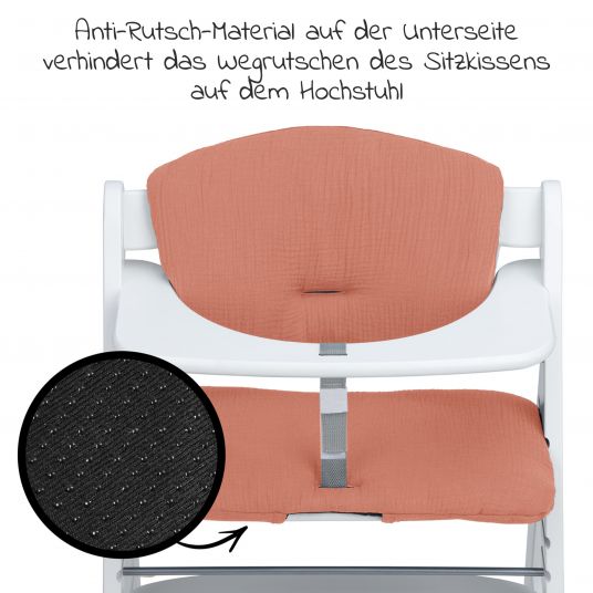 Hauck Seat Cushion / Highchair Pad for Alpha Plus Highchair - Cork