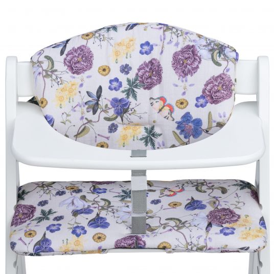Hauck Cuscino per sedile / cuscinetto per seggiolone Alpha Plus - Floral Beige