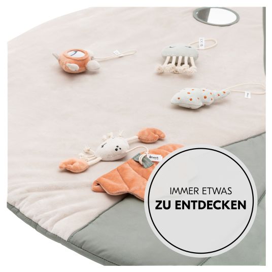 Hauck Coperta con arco di gioco (coperta per attività) Relax N Watch - Animali acquatici
