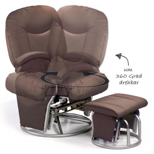 Hauck Glider Nursing & Relaxation Chair - Brown