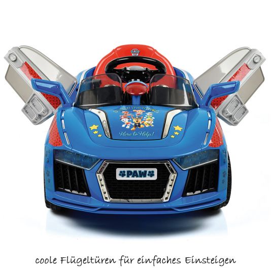 Hauck Toys for Kids Auto elettrica E-Cruiser - Paw Patrol - Blu Rosso