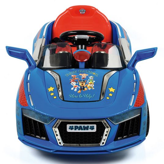 Hauck Toys for Kids Electric Car E-Cruiser - Paw Patrol - Blue Red