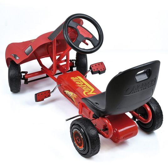 Hauck Toys for Kids Gokart Cars - Tretauto - Disney Cars - McQueen