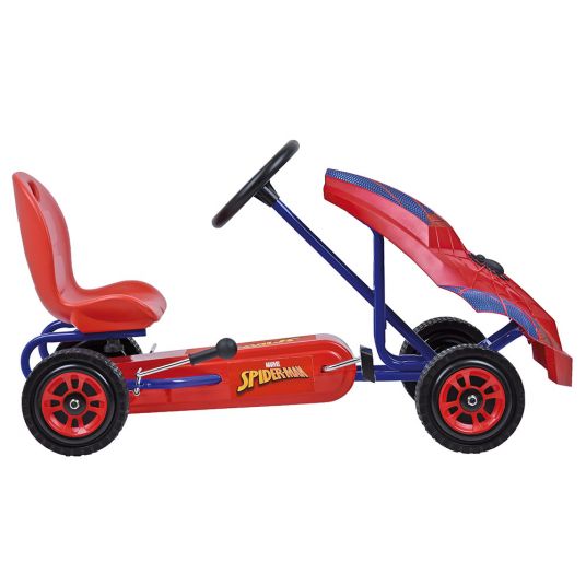 Hauck Toys for Kids Gokart Spiderman - pedal car in Marvel Spiderman design