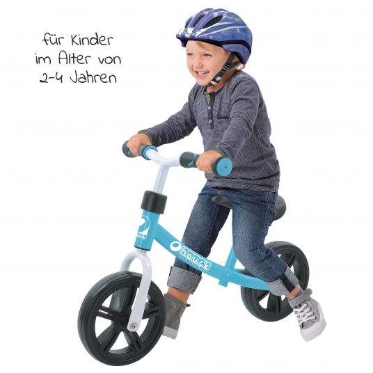 Hauck Toys for Kids Laufrad - Eco Rider mit 10 Zoll Rädern (ab 2 Jahren) - Blue