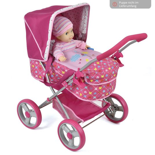 Hauck Toys for Kids Doll's pram with carrying bag Gini - Birdie