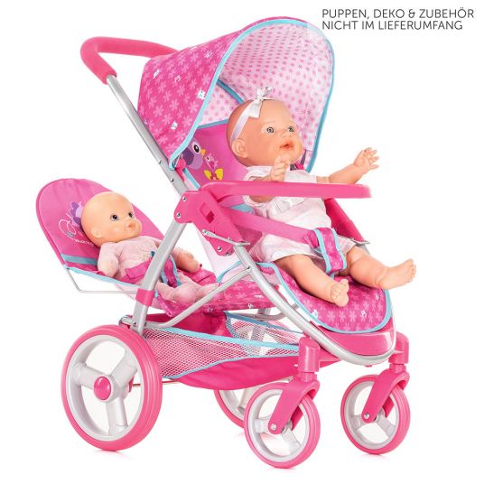 Hauck Toys for Kids Twin and sibling doll prams - Birdie