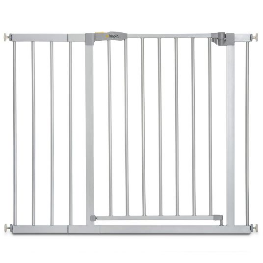 Hauck Stair guard Stop N Safe 2 (96 to 101 cm) incl. 21 cm extension - without drilling - Silver