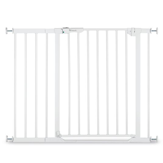 Hauck Door safety gate incl. extension Clear Step Autoclose 2 Set + 21 cm - White