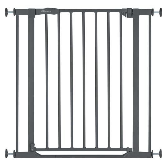 Hauck Door safety gate / stair gate Clear Step 2 (75-80 cm) - Dark Grey