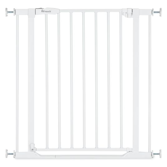 Hauck Door safety gate / stair gate Clear Step 2 (75-80 cm) - White