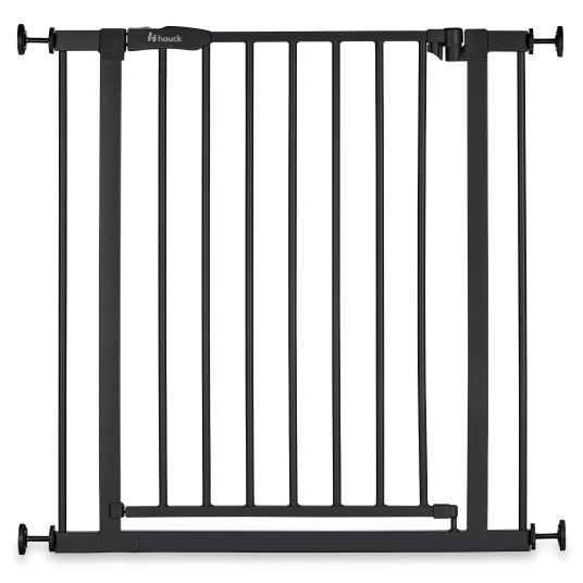 Hauck Door safety gate / stair gate Open N Stop 2 (75-80 cm) - Black