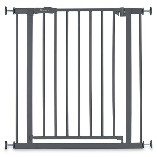 Hauck Door safety gate / stair gate Open N Stop 2 (75-80 cm) - Dark Grey