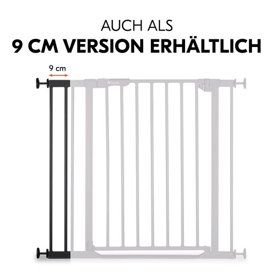 Hauck Türschutzgitter Verlängerung Safety Gate Extension 21 cm - passend für Hauck Schutzgitter - Black