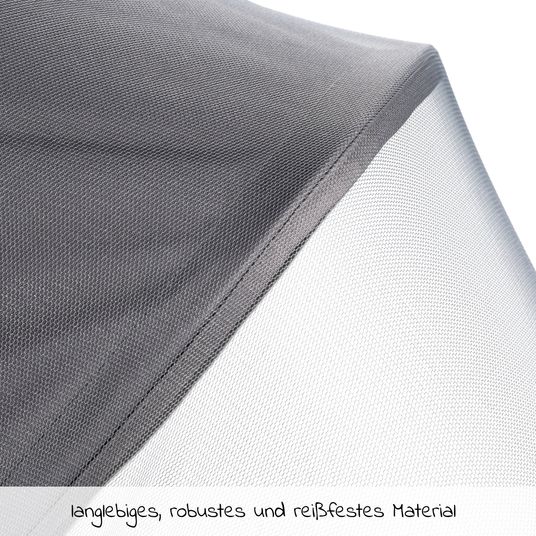 Hauck Universal insect screen / mosquito net for stroller and buggy - Grey